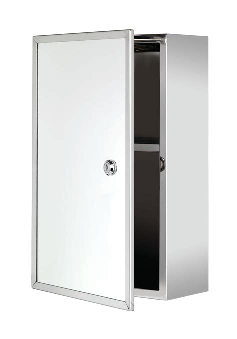 locking medicine cabinet stainless steel|combination lockable medicine cabinet.